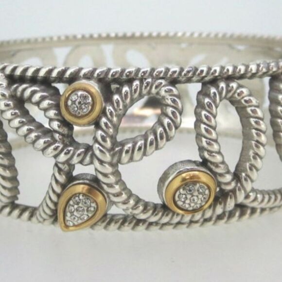 BRIGHTON MAGNETIC HINGED BANGLE - Picture 1 of 7